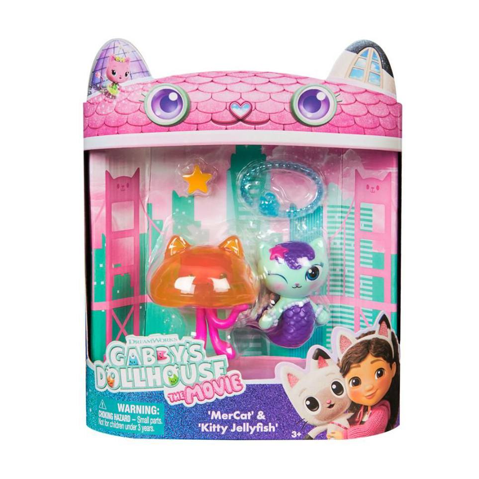 Дитячий ігровий набір Spin Master Gabbys Doll House The Movie: Нявка і Кото-медуза, від 3 років (SM36273/6045)