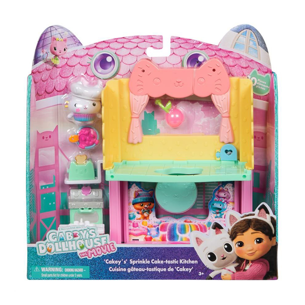 Дитячий ігровий набір Spin Master Gabbys Doll House The Movie: Балкончик-портал Кухня Кексика, від 3 років (SM36277/6074281)
